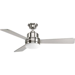 Trevina II - Wide - Ceiling Fan - 1 Light - Wall Control in Modern style - 52 Inches wide by 15.75 Inches high