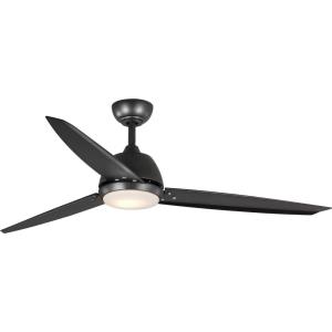 Oriole - Wide - Ceiling Fan - 1 Light - Handheld Remote in Modern style - 60 Inches wide by 14.5 Inches high