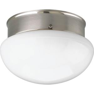 Fitter - 4.875 Inch Height - Close-to-Ceiling Light - 1 Light - Bowl Shade - Line Voltage