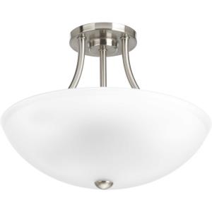 Gather - Close-to-Ceiling Light - 2 Light - Bowl Shade in Transitional and Traditional style - 12.88 Inches wide by 10.38 Inches high