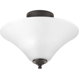 Joy - Close-to-Ceiling Light - 2 Light in Transitional and Traditional style - 13.31 Inches wide by 9.56 Inches high