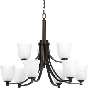 Topsail - Chandeliers Light - 9 Light in Coastal style - 30 Inches wide by 25.38 Inches high