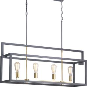 Blakely - Island/Linear Light - 4 Light in Modern style - 40.88 Inches wide by 17.25 Inches high
