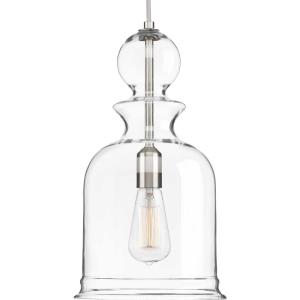 Staunton - Pendants Light - 1 Light in Bohemian and Coastal style - 9 Inches wide by 16.5 Inches high