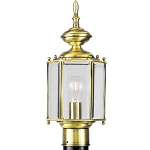 BrassGUARD Lantern - 16.375 Inch Height - Outdoor Light - 1 Light - Line Voltage - Wet Rated