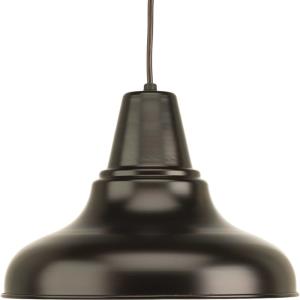District - Outdoor Light - 1 Light - - Damp Rated in Farmhouse style - 12 Inches wide by 8.25 Inches high