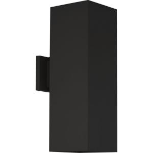 LED Sq Cylinder - Outdoor Light - 2 Light in Modern style - 6 Inches wide by 18 Inches high