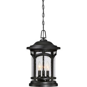 Marblehead - 3 Light Outdoor Hanging Lantern - 18 Inches high