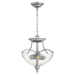 Aspen - 2 Light Convertible Pendant in style - 14 inches wide by 15 inches high
