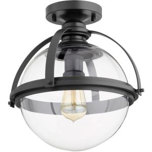 Meridian - 1 Light Flush Mount in Transitional style - 12.5 inches wide by 13.13 inches high