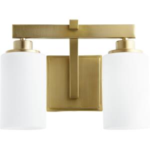 Lancaster - 2 Light Bath Vanity in Transitional style - 13.25 inches wide by 9.5 inches high