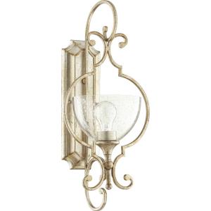 Ansley - 1 Light Wall Mount in Transitional style - 10 inches wide by 21.75 inches high