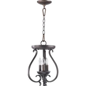 Randolph - 3 Light Small Dual Mount Pendant in Transitional style - 12 inches wide by 17 inches high