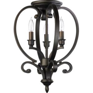 Bryant - 3 Light Dual Mount Pendant in Quorum Home Collection style - 12.5 inches wide by 16.5 inches high
