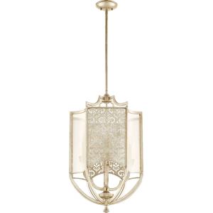 Bastille - 4 Light Pendant in Transitional style - 17.5 inches wide by 28 inches high