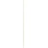 24 Inch Down Rod Length - Antique White Finish