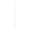 48 Inch Down Rod Length - Antique White Finish