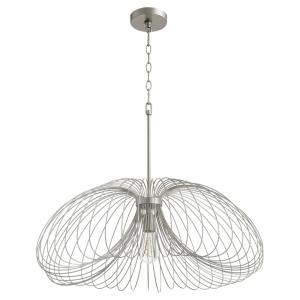 Loopy Loop - 1 Light Pendant in Contemporary style - 30 inches wide by 14 inches high