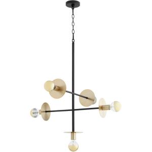 Voyager - 5 Light Pendant in style - 24 inches wide by 18.5 inches high