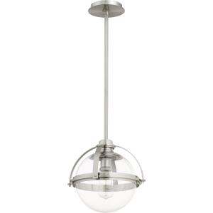 Meridian - 1 Light Globe Pendant in Transitional style - 12.5 inches wide by 12 inches high