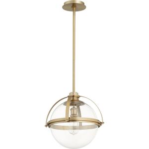 Meridian - 1 Light Globe Pendant in Transitional style - 14.75 inches wide by 15.5 inches high