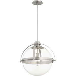 Meridian - 1 Light Pendant in Transitional style - 19.5 inches wide by 20 inches high