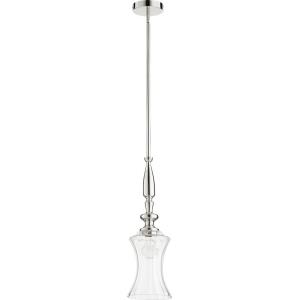 1 Light Pendant in Transitional style - 6.25 inches wide by 23 inches high