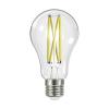 S12431 - 12.5W A19 4000K LED Medium Base Lamp (Pack of 6) - Clear Finish