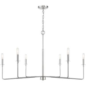 6 Light Chandelier-25 inches tall by 42 inches wide