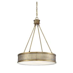 4 Light Pendant-Traditional Style with Transitional and Contemporary Inspirations-30 inches tall by 24 inches wide
