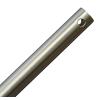 12 Inch Down Rod Length - Satin Nickel Finish