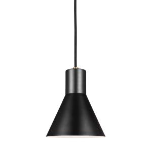 Towner - 60W One Light Mini-Pendant in Transitional Style - 7 inches wide by 8.5 inches high