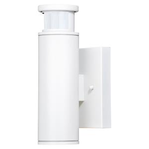 Chiasso 1-Light Outdoor Motion Sensor in Contemporary and Cylinder Style 9.75 Inches Tall and 4.5 Inches Wide