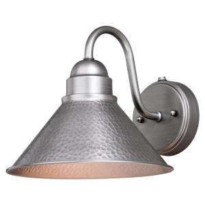 Outland 1-Light Outdoor Wall Sconce in Farmhouse and Barn Style 9 Inches Tall and 10 Inches Wide