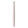 18 Inch Down Rod Length - Brushed Steel Finish
