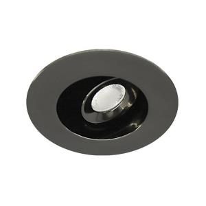 LEDme-4W 1 LED 2700K Recessed Light with Adjustable Round Trim and Remote Driver-2.75 Inches Wide by 3 Inches High