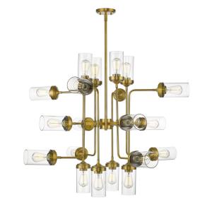 Calliope - 20 Light Pendant in Industrial Style - 42 Inches Wide by 34.75 Inches High