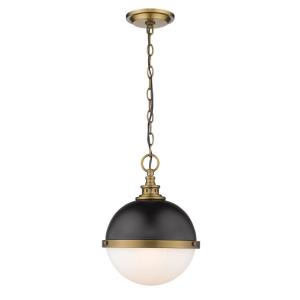 Peyton - 2 Light Mini Pendant in Restoration Style - 11.5 Inches Wide by 15 Inches High