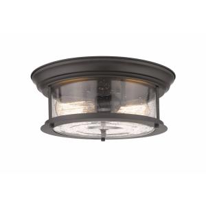 Sonna - 2 Light Flush Mount in Seaside Style - 13.5 Inches Wide by 5.5 Inches High
