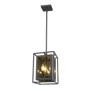 Infinity - 3 Light Mini Pendant in Classical Style - 8 Inches Wide by 11.75 Inches High