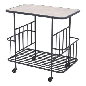 Argus - Bar Cart In Modern Style-24 Inches Tall and 24 Inches Wide